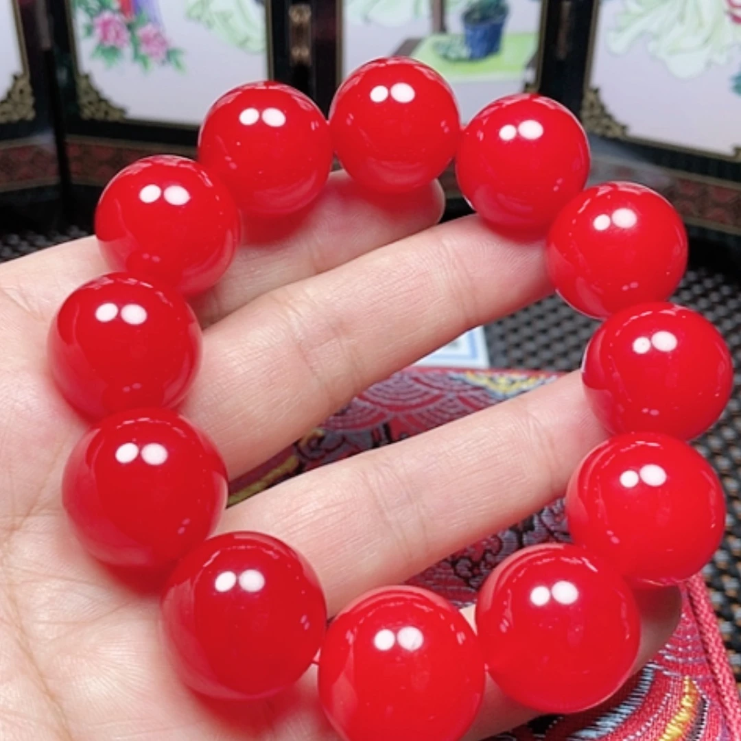 【闪购商品】玛瑙/玉髓手链未镶嵌超级血胆20