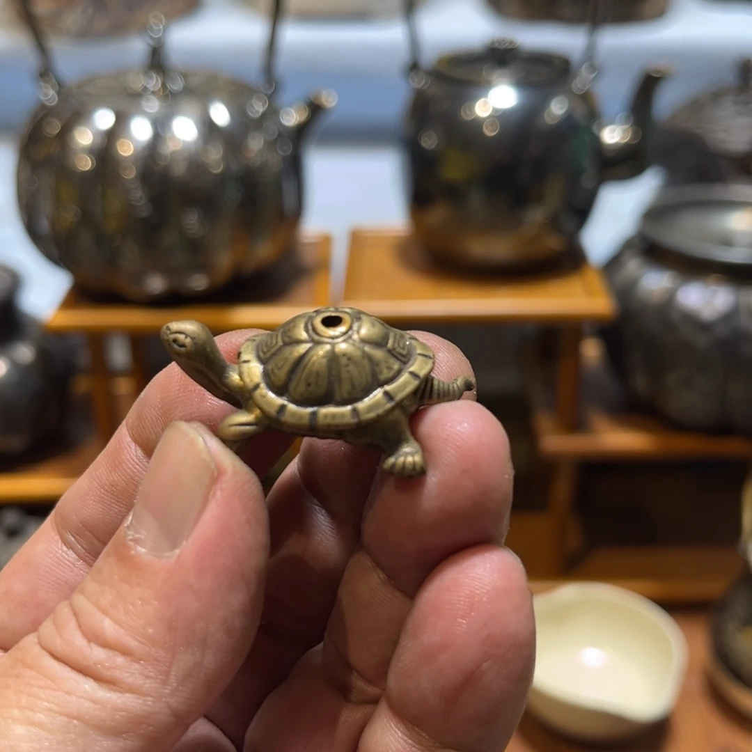 铜中古工艺品，摆件