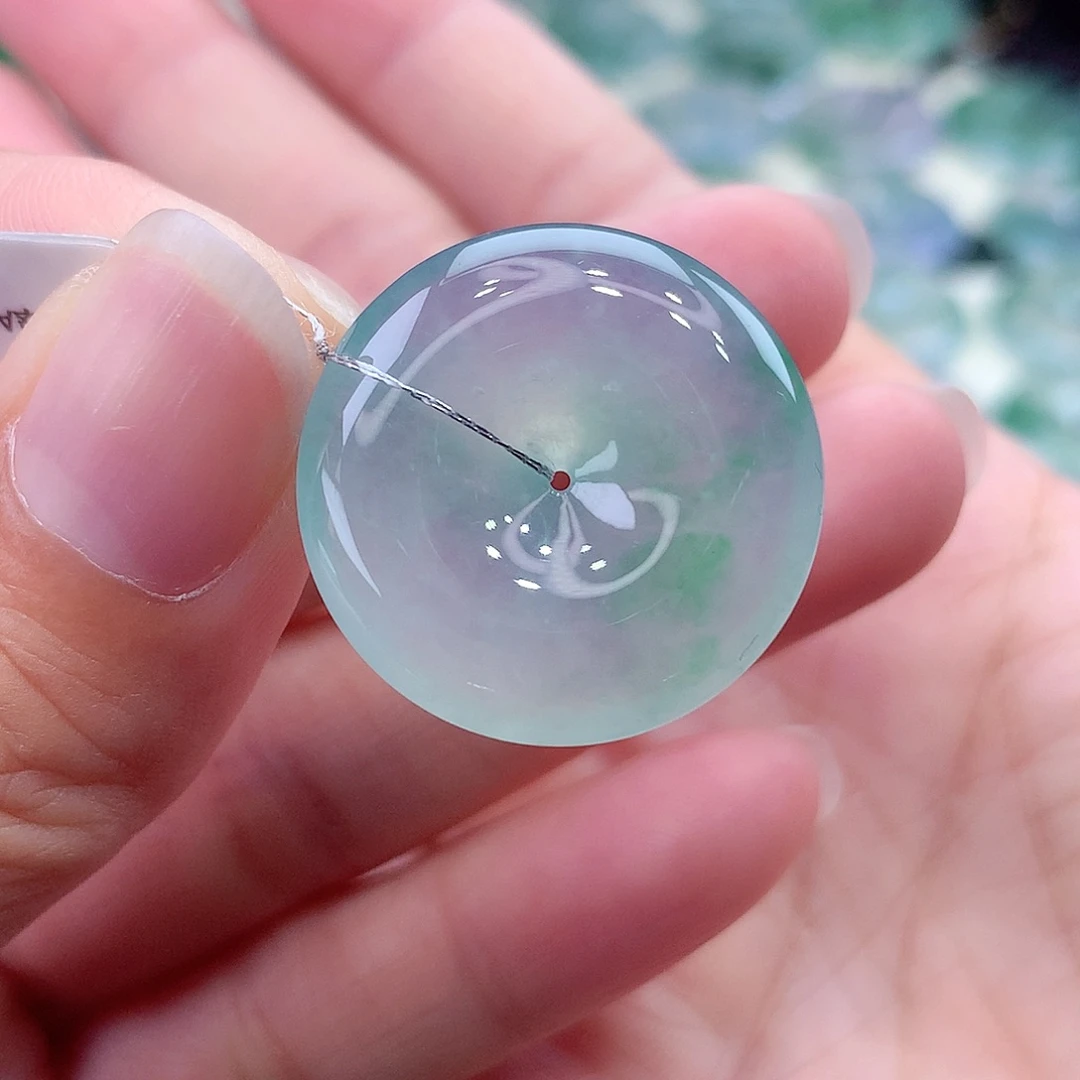 颈饰未镶嵌翡翠编号23尺寸24.1-5.5