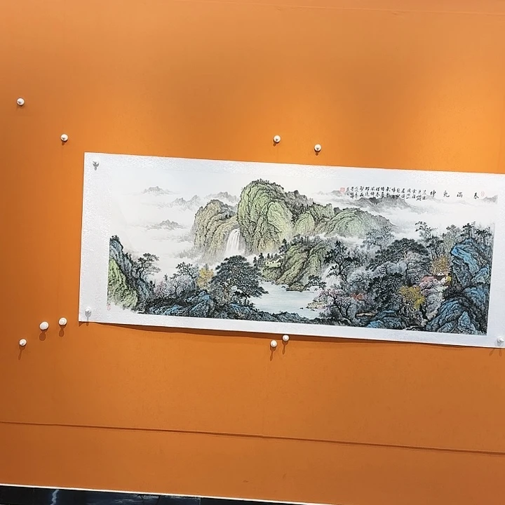 国画书法作品多次参加