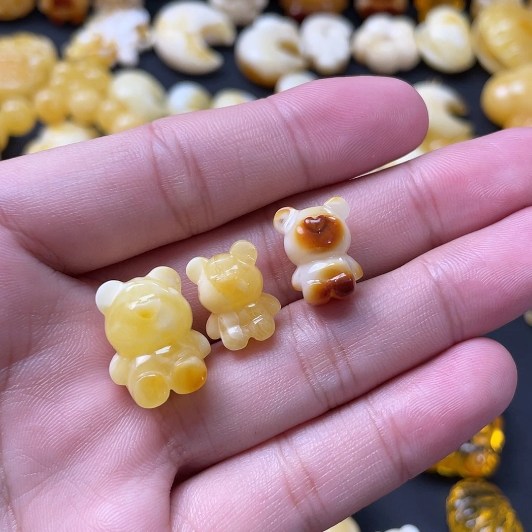 琥珀珠宝奇石未镶嵌卡*张