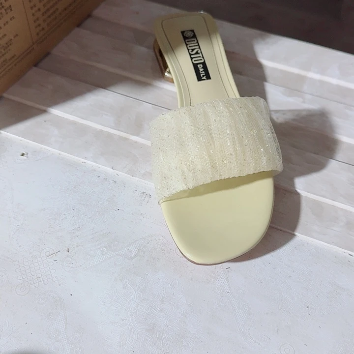 套趾款一字托鞋3425黄37