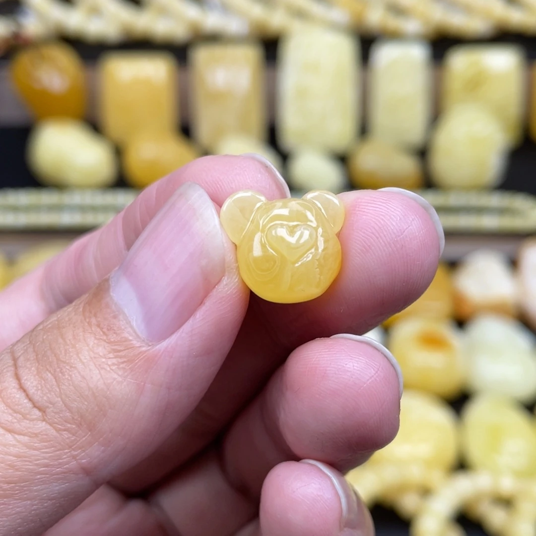 琥珀未镶嵌裸石琥珀蜜蜡