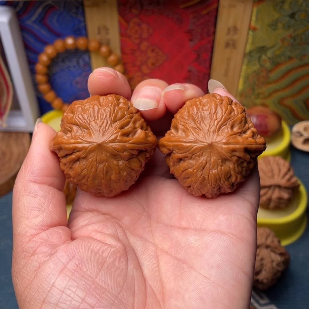 文玩核桃把件42铁锤