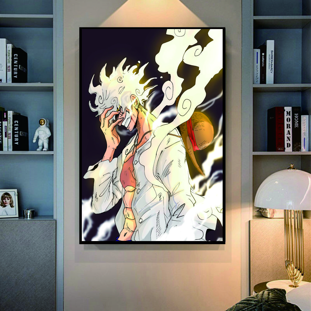 27.《尼卡五档路飞》客厅卧室装饰画30x40