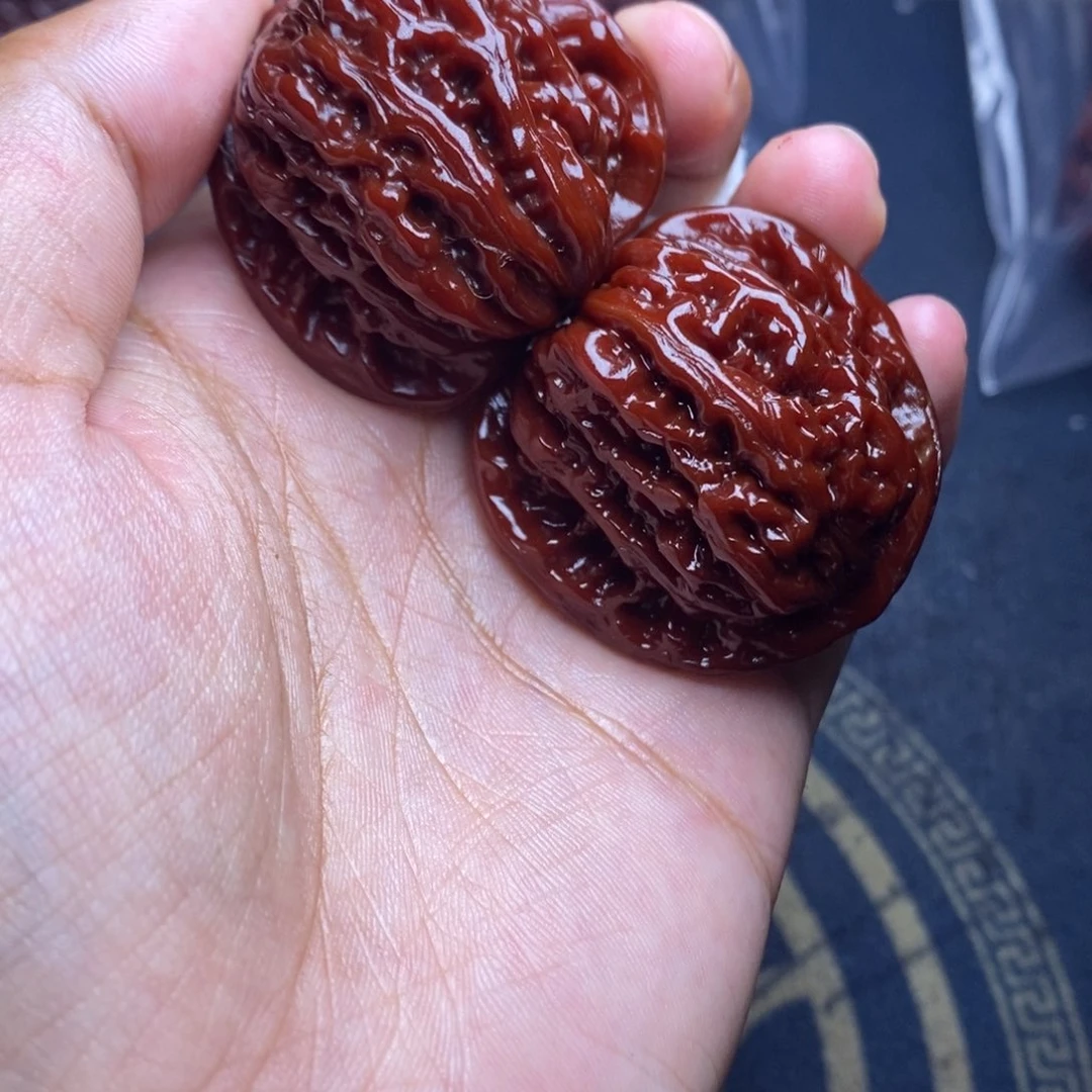 文玩核桃吊坠四座楼4”