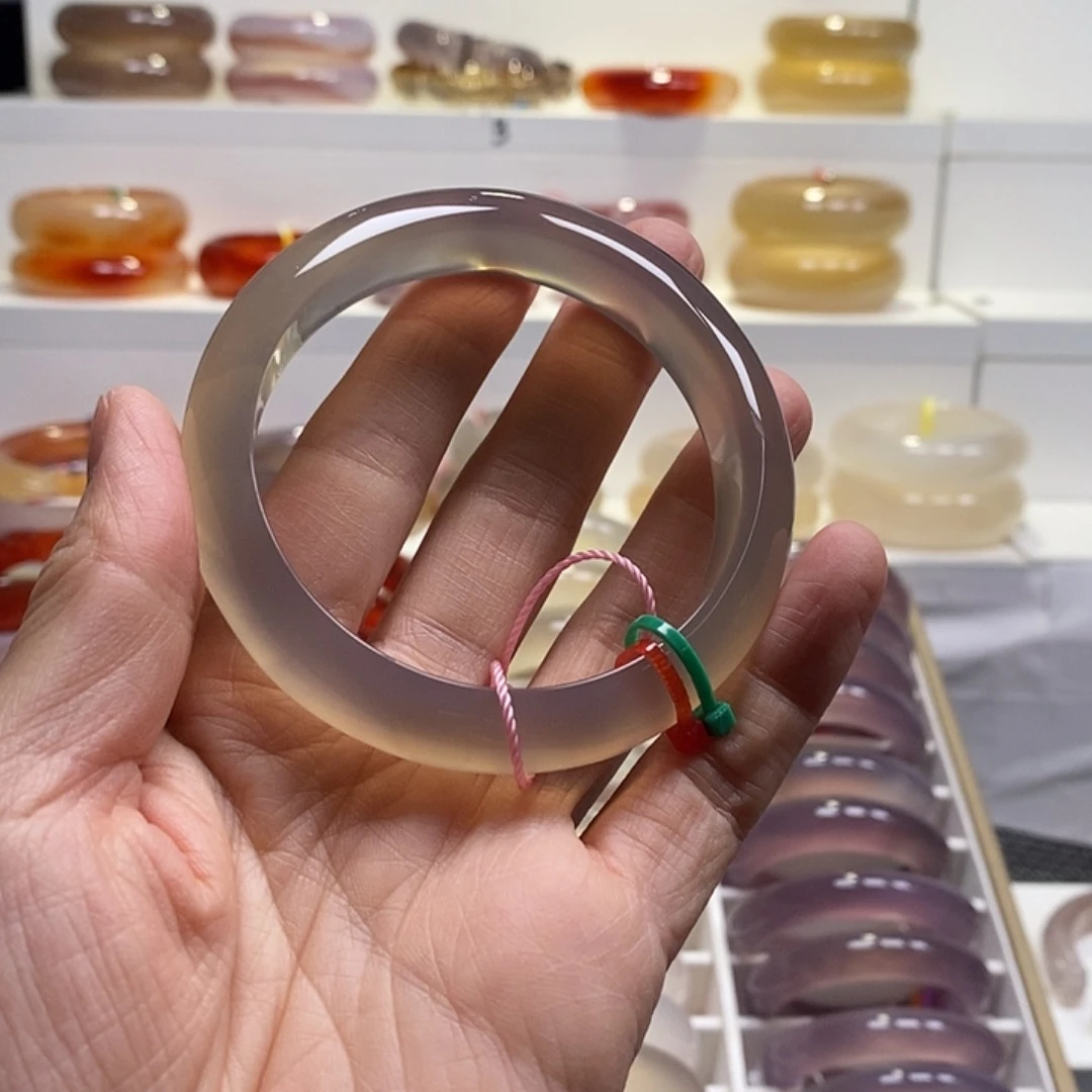 黄***子玛瑙/玉髓未镶嵌手镯