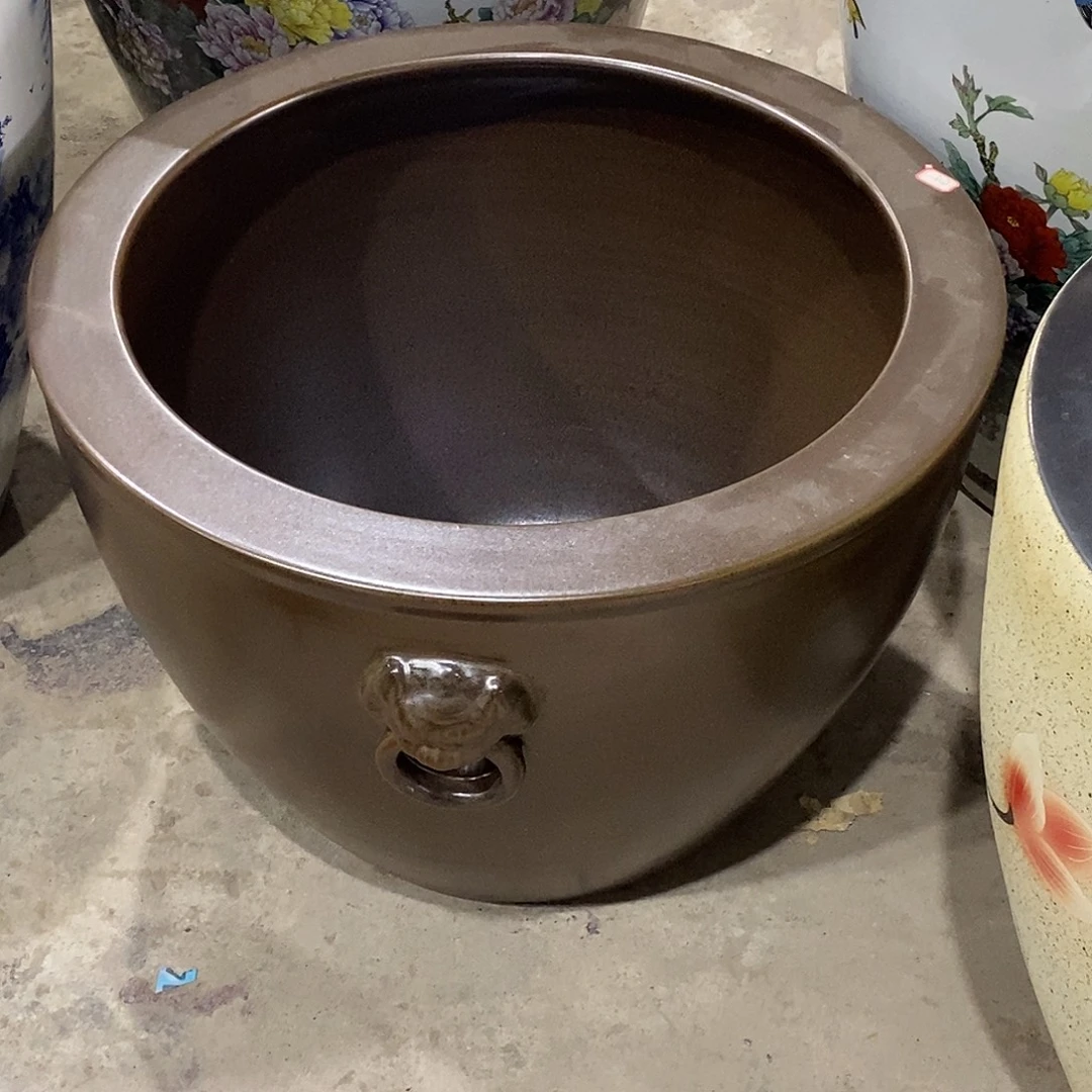 …***超景德镇陶瓷鱼缸艺术