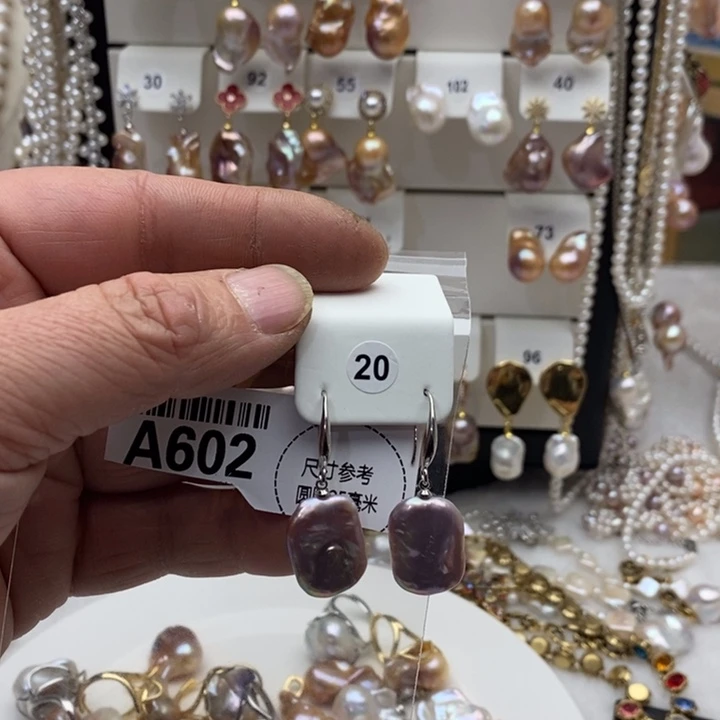 淡水珍珠合金颈饰602