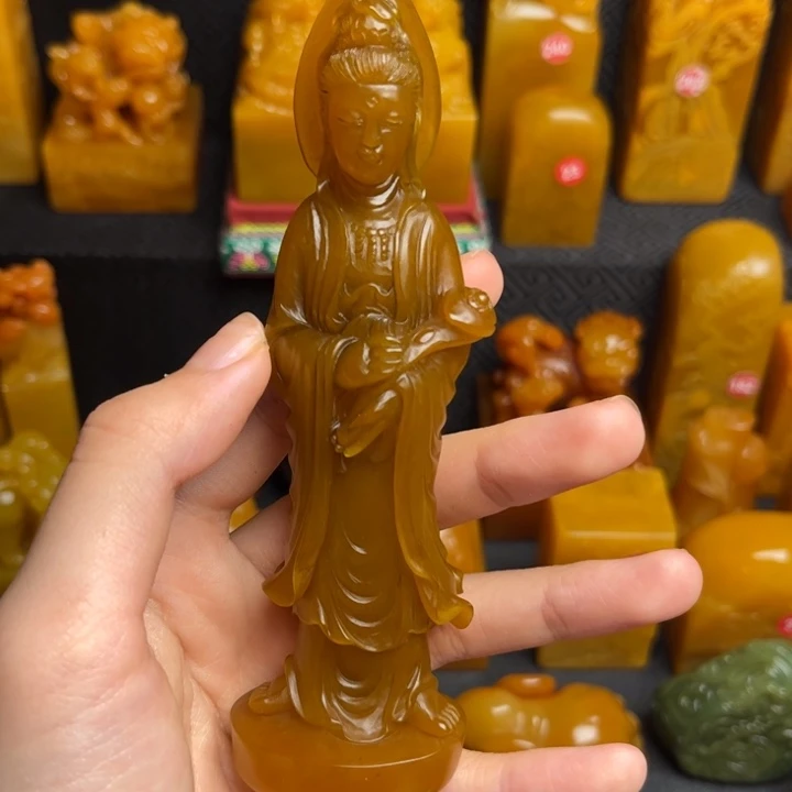 田黄石向*题材：工艺品