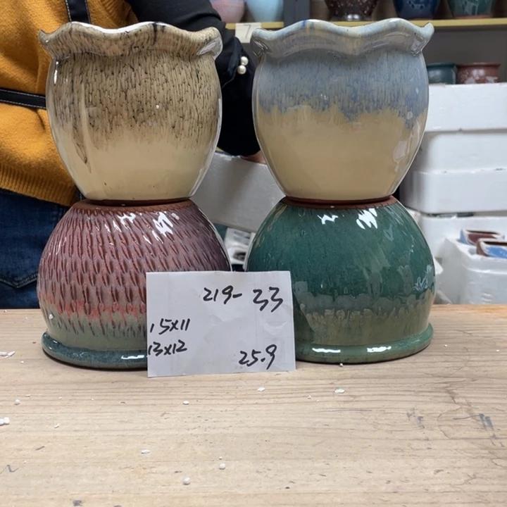 紫砂花盆多肉花盆微瑕33