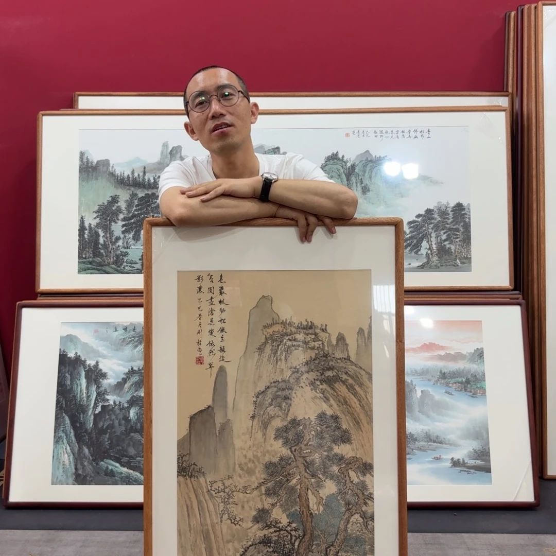 国画手绘作品集的120✖️60