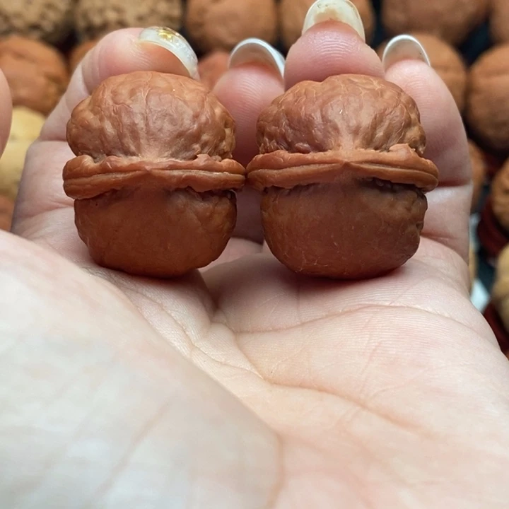 核桃精品文玩核桃手捻小寿桃