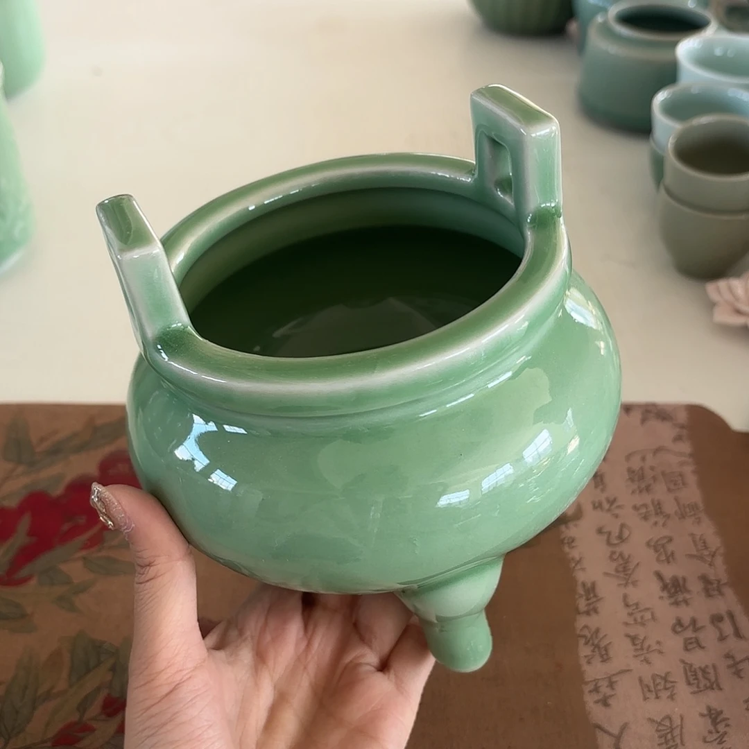 小米茶器龙泉云间青瓷