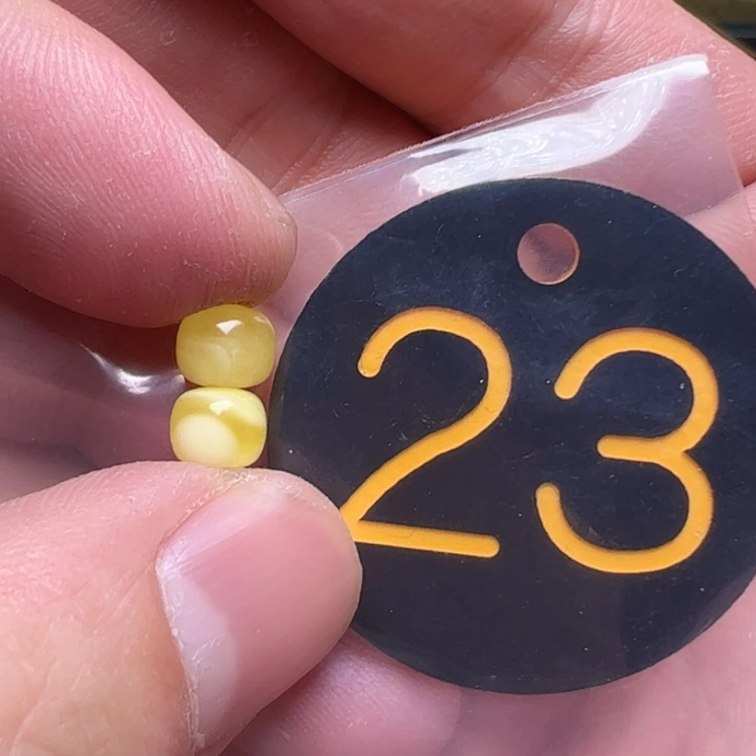 蜜蜡未镶嵌珠宝奇石6.5mm