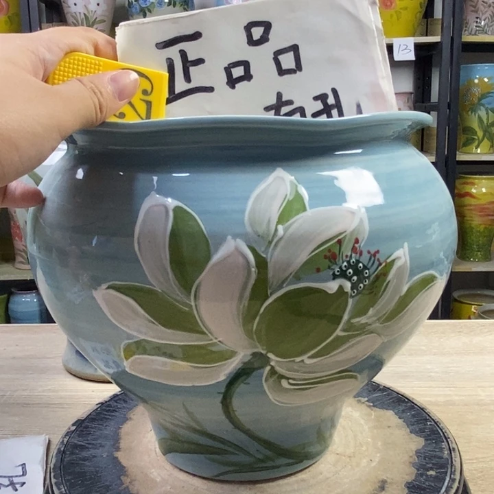 景德镇高温陶瓷花盆
