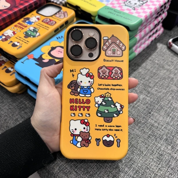 【顺丰包邮】适用iPhone16promax氧气狗菲林二合一磨砂卡通手机壳