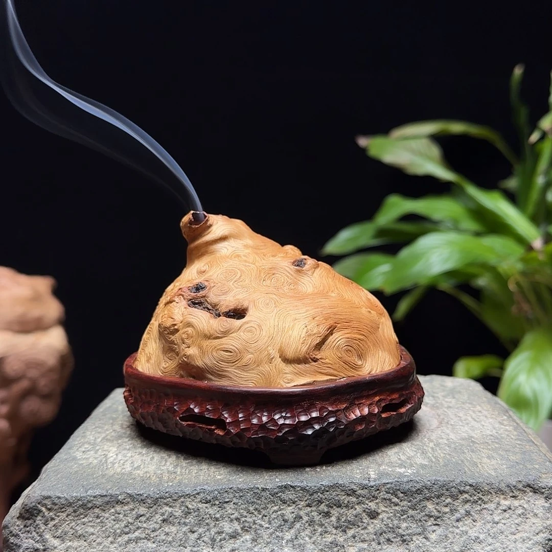 H***心荔枝木孤品香炉香炉