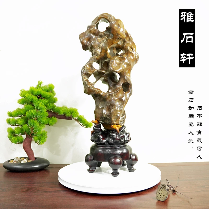 太湖石老藏【凤鸣】室内中式摆件