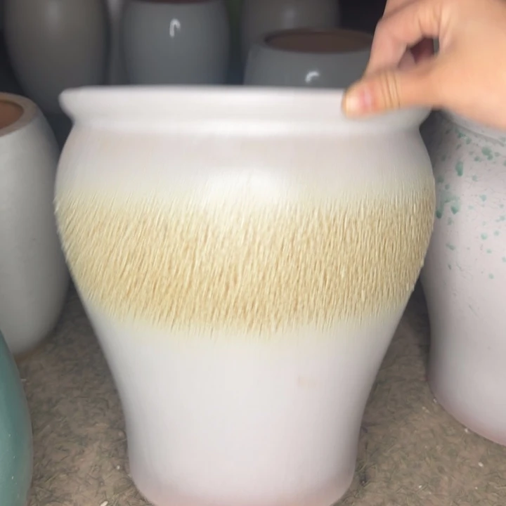 瑕疵花盆处理啦口22高25