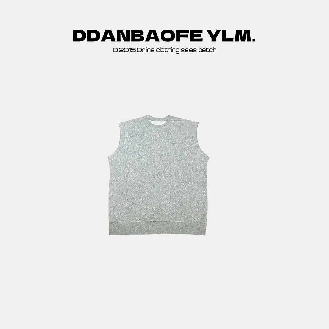 【DAYO预】休闲圆领百搭纯棉无袖大背心YLM00902