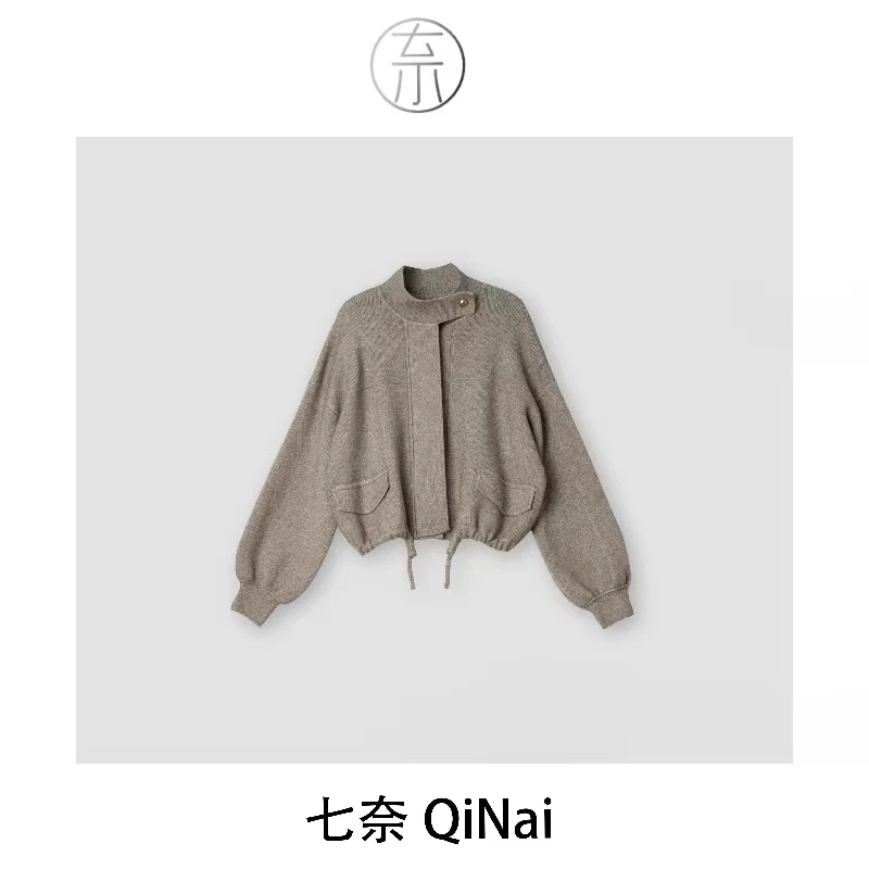 七奈推荐 【松雾里W】洋气设计感气质上衣 QN10056