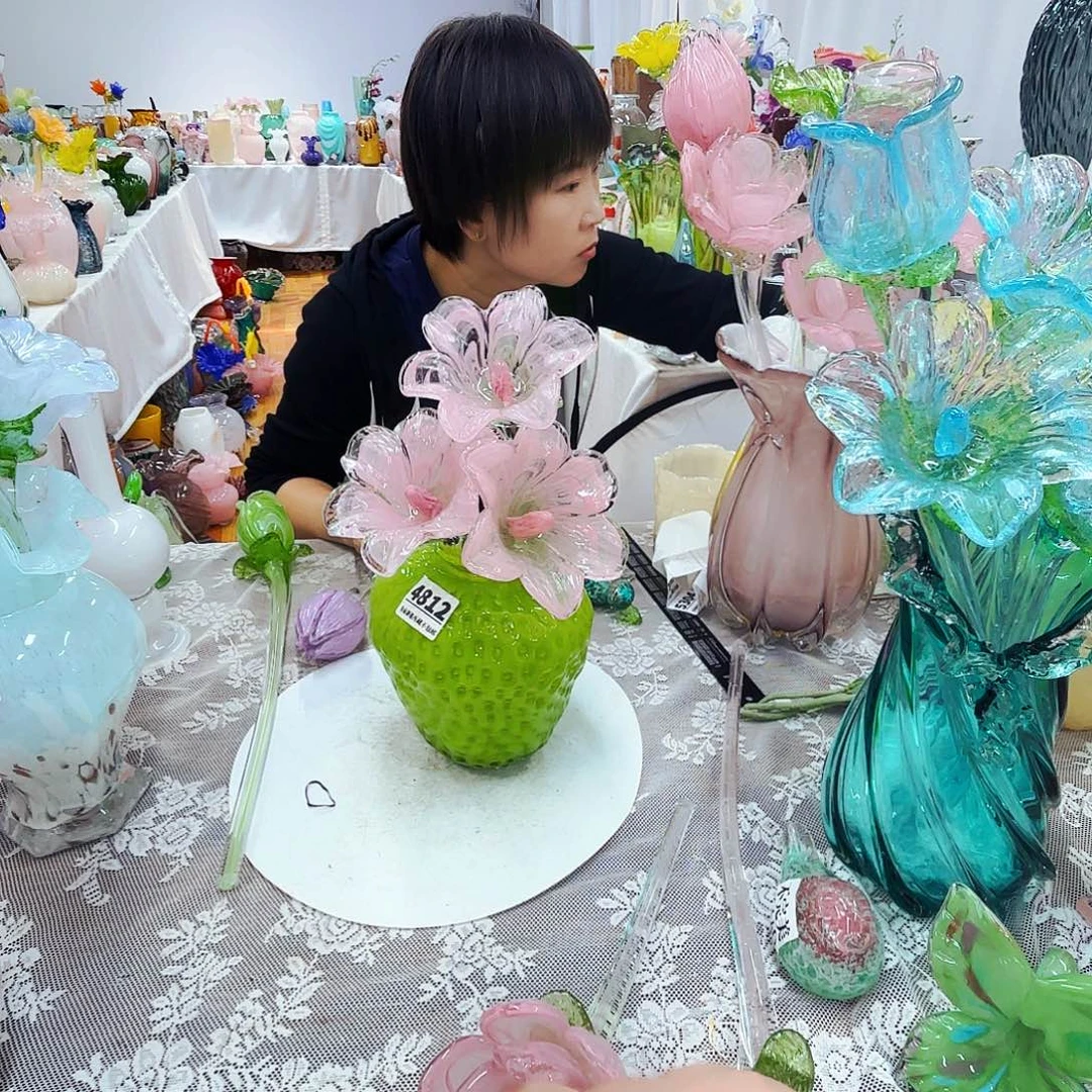 琉璃花瓶花器艺术品