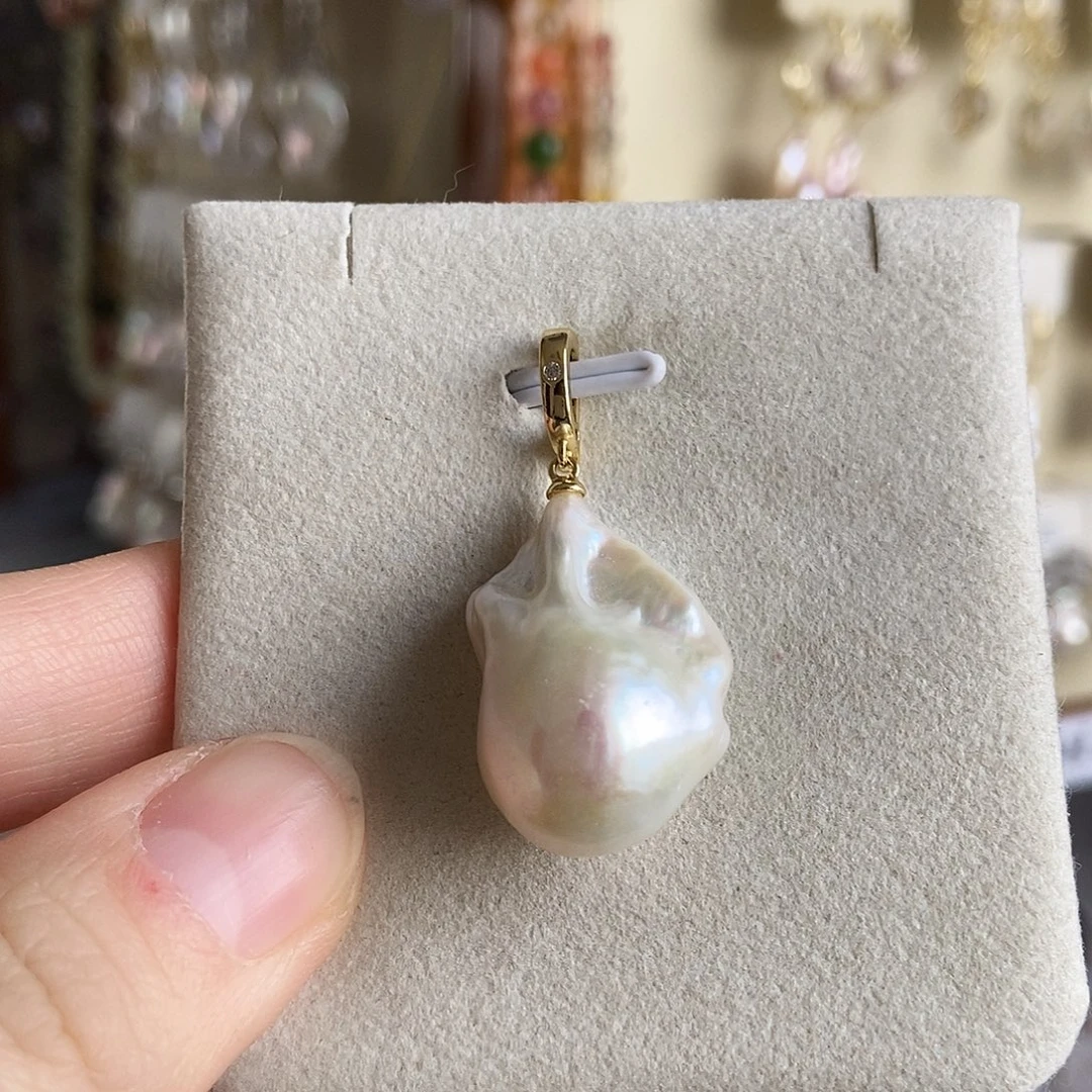 吊坠(不含链)淡水珍珠合金特价1009