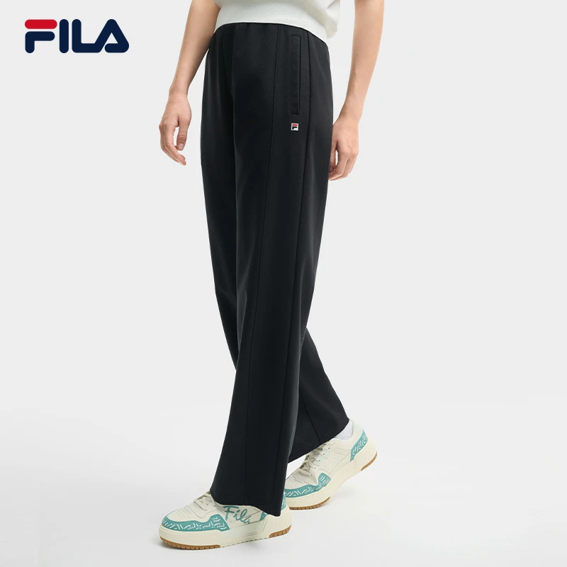 Fila/斐乐【显瘦垂感】运动舒适直筒休闲裤F11W528606F