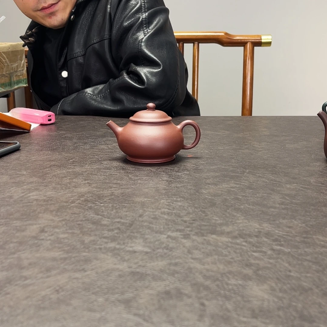 紫砂茶壶福明紫砂矮潘壶