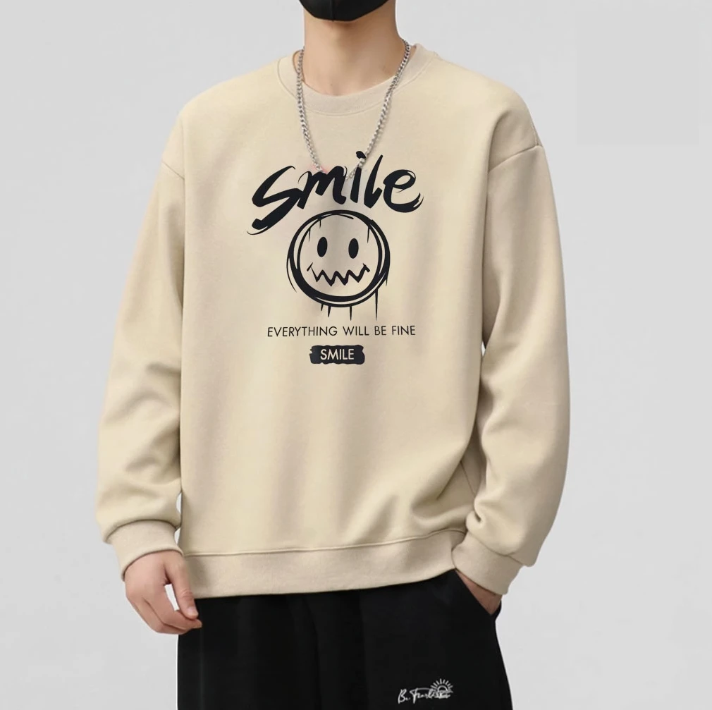 情侣百搭男女同款圆领卫衣009