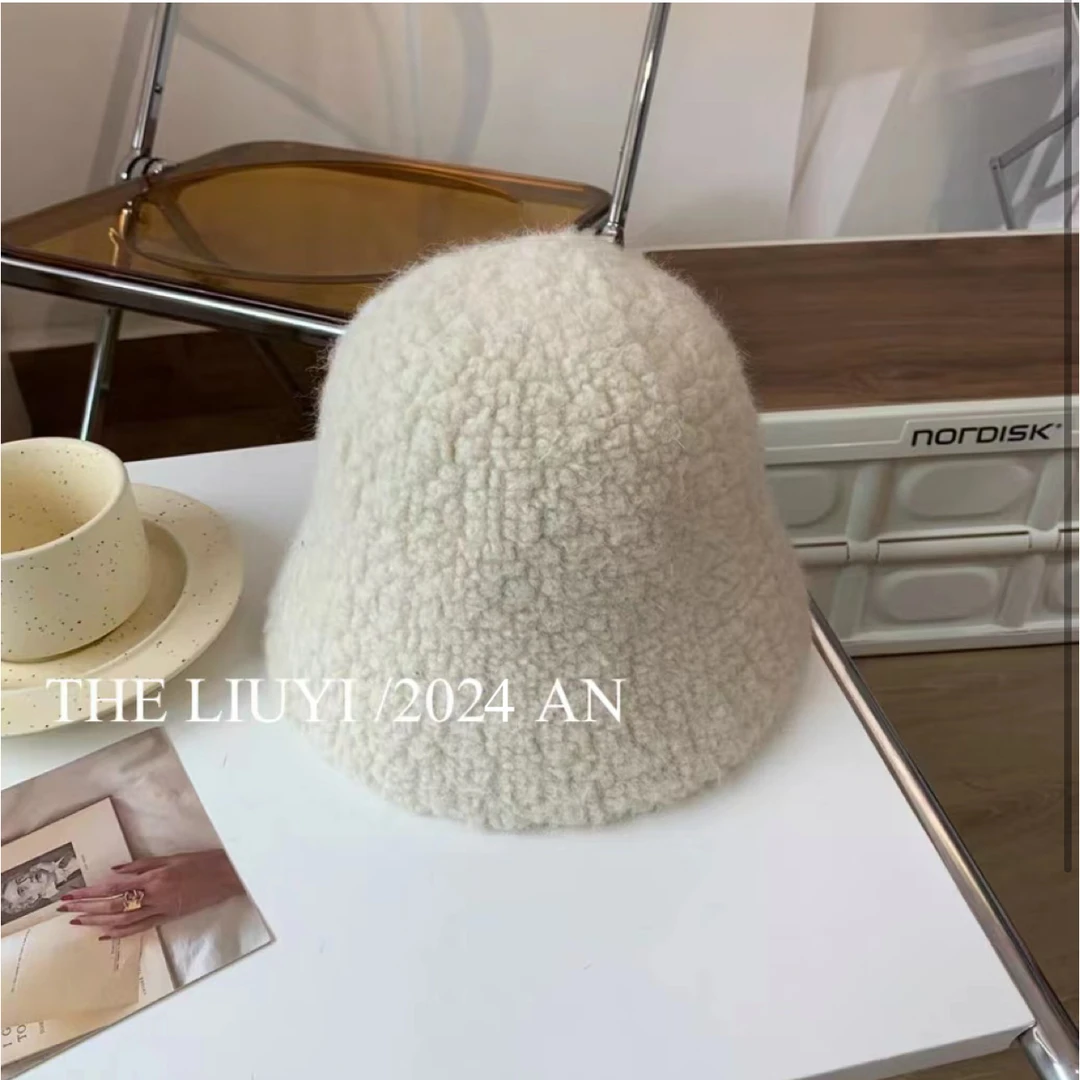 【LIUYI】秋冬毛毛水桶帽5132