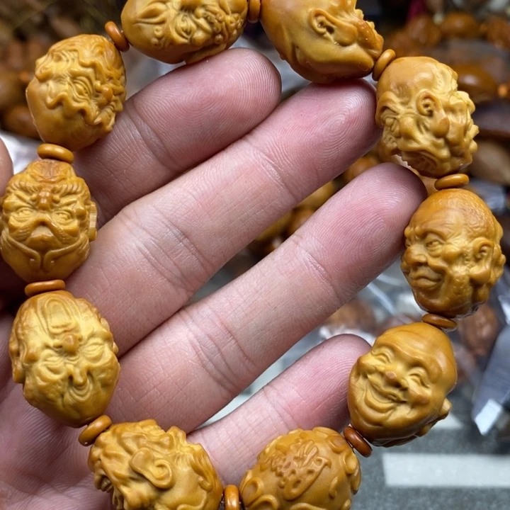手串/手链橄榄核橄榄核雕工艺手串