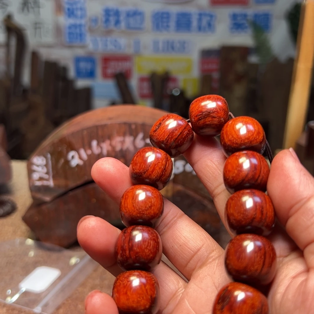 檀香紫檀（小叶紫檀）手串1718