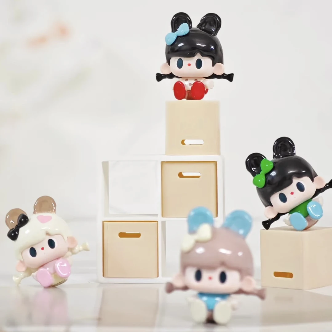 【代拆 】兔兔与熊系列萌粒盲袋可爱潮玩摆件挂件
