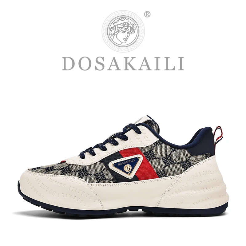 DOSAKAILI【情侣款】四季男士时尚休闲软底鞋子男款跑步包底鞋DS006