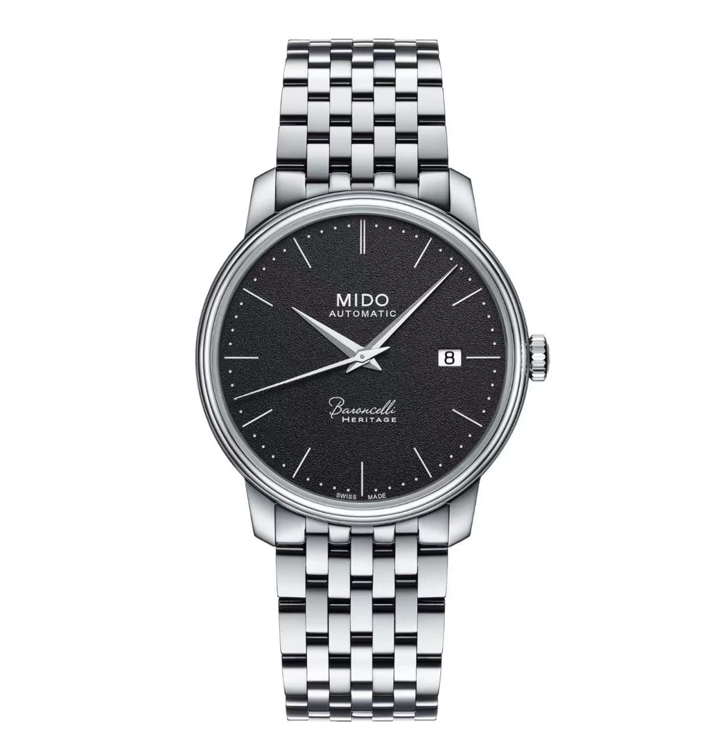 99新  尖货名品/贝伦赛丽四十周年黑盘钢带/39mm