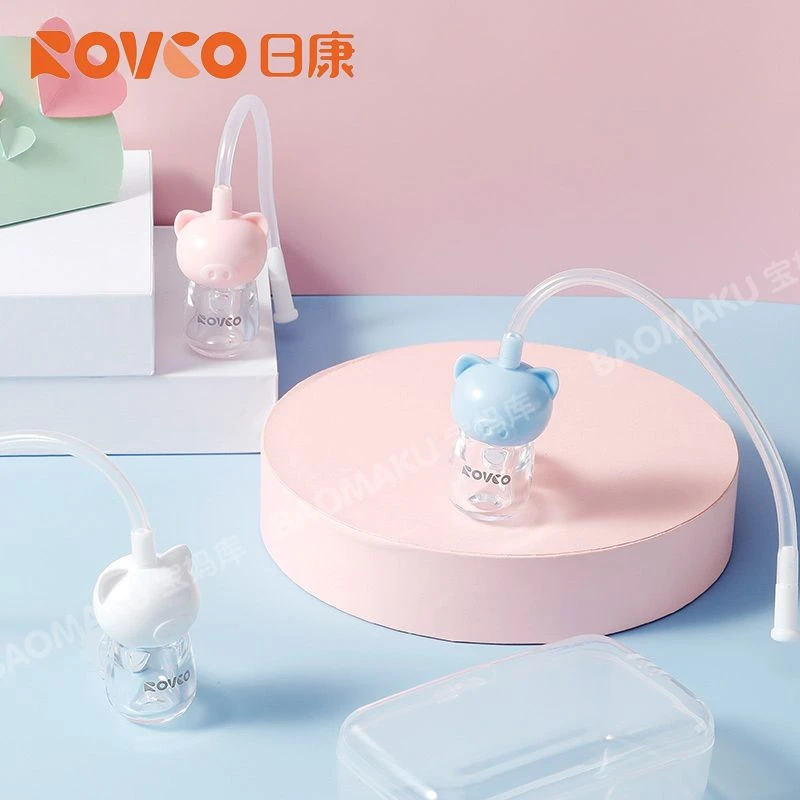 日康 小猪吸鼻器 口息通鼻器 宝宝吸鼻器 便携吸鼻器 1个