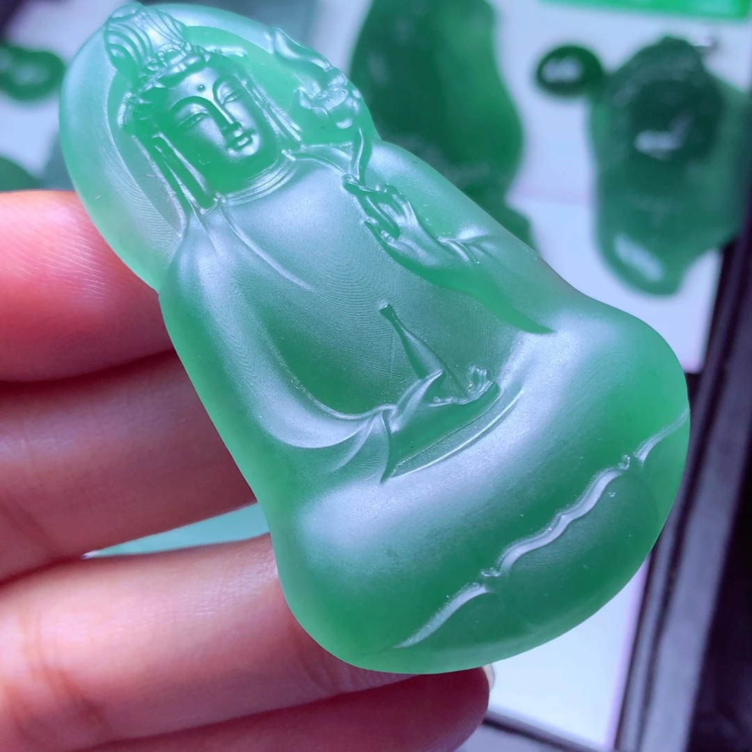 杰***D定制翡翠未镶嵌天然