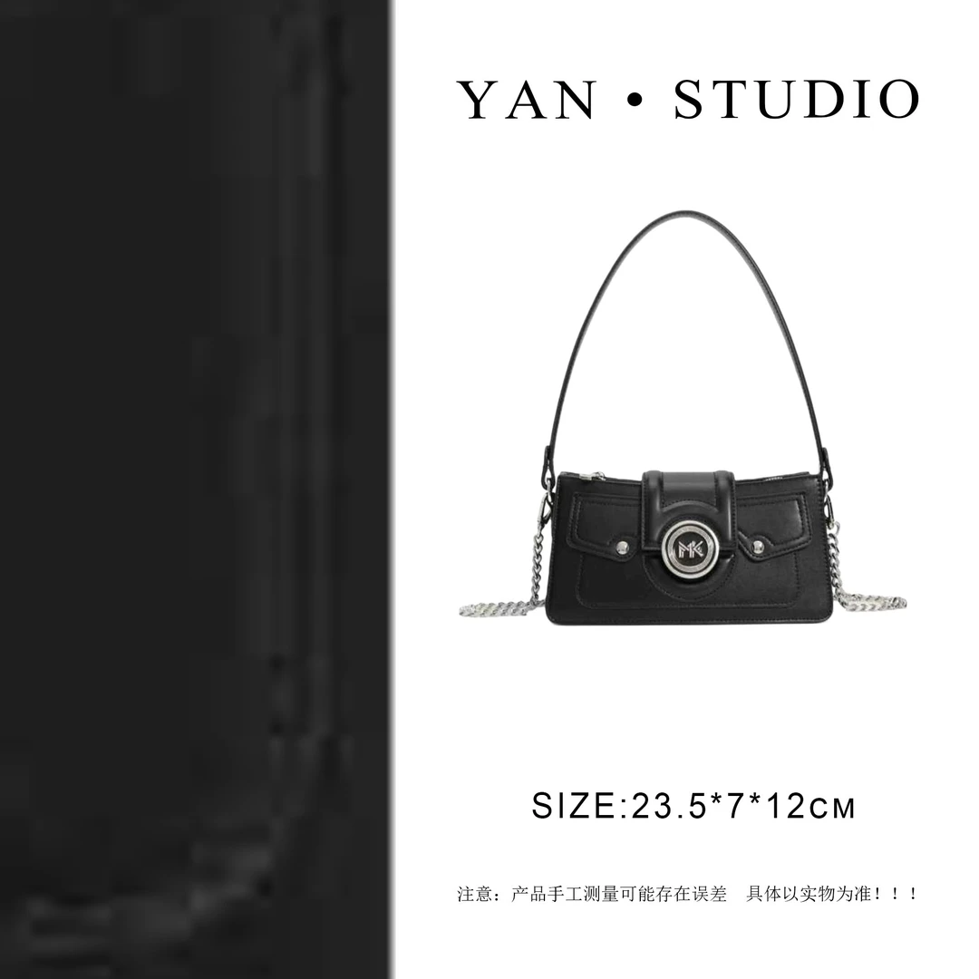 【艳姐甄选】FES-6068-黑色-轻奢时尚百搭新款女包
