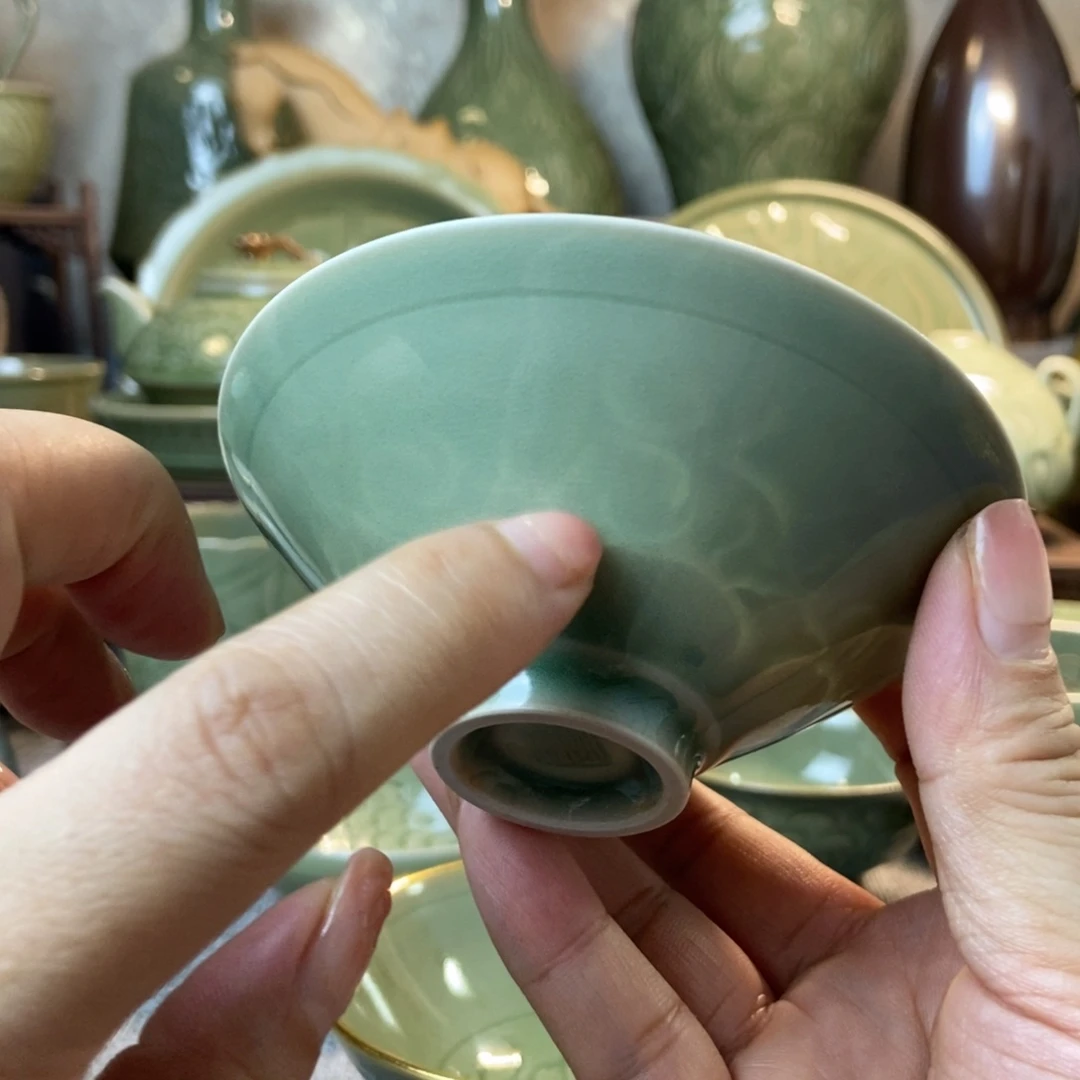 耀州窑薄胎斗笠福利