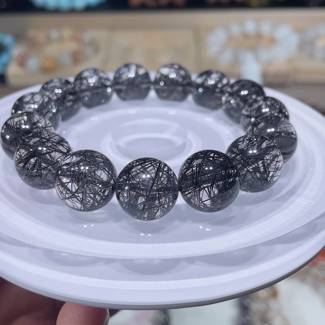 水晶未镶嵌手链发晶手链