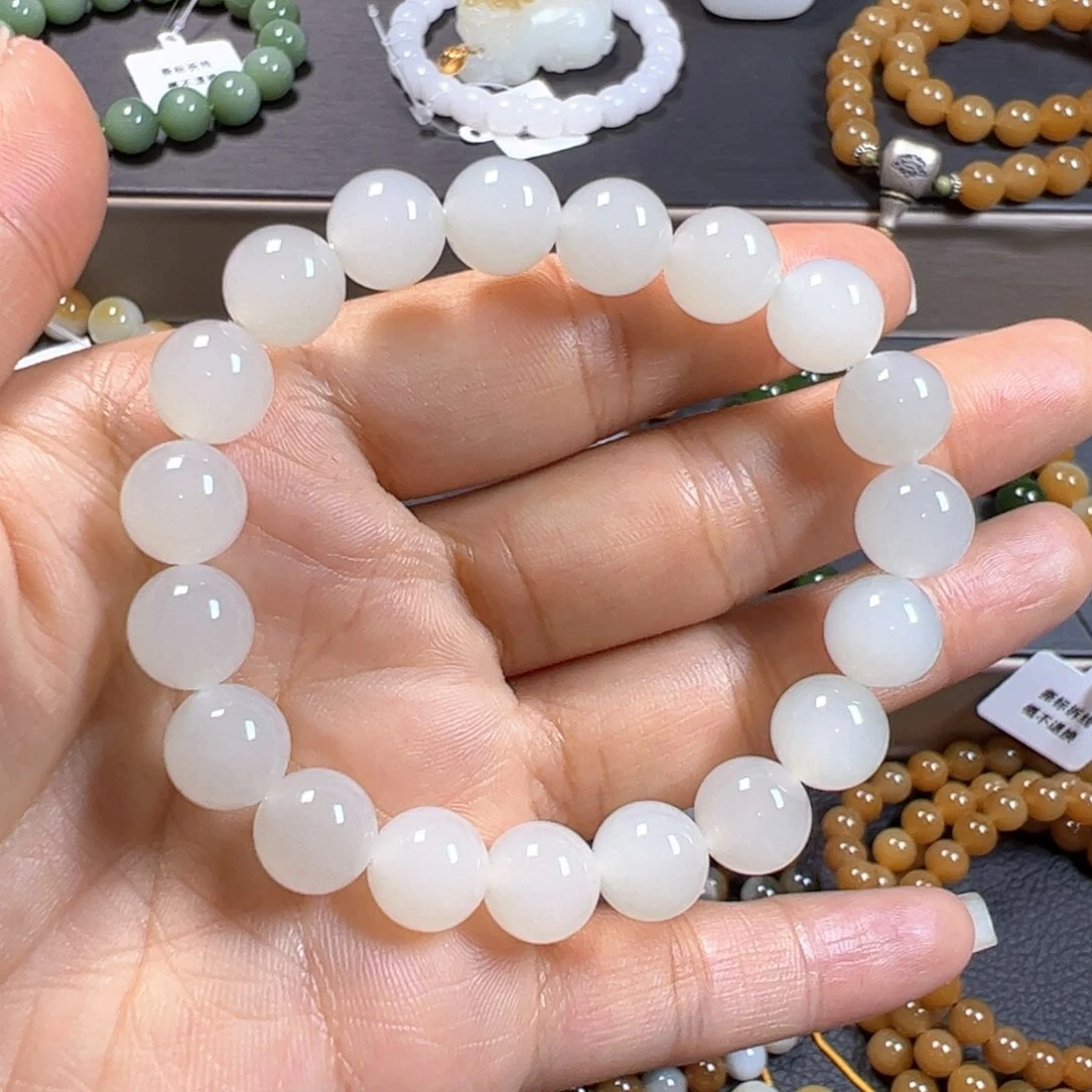 和田玉手链未镶嵌