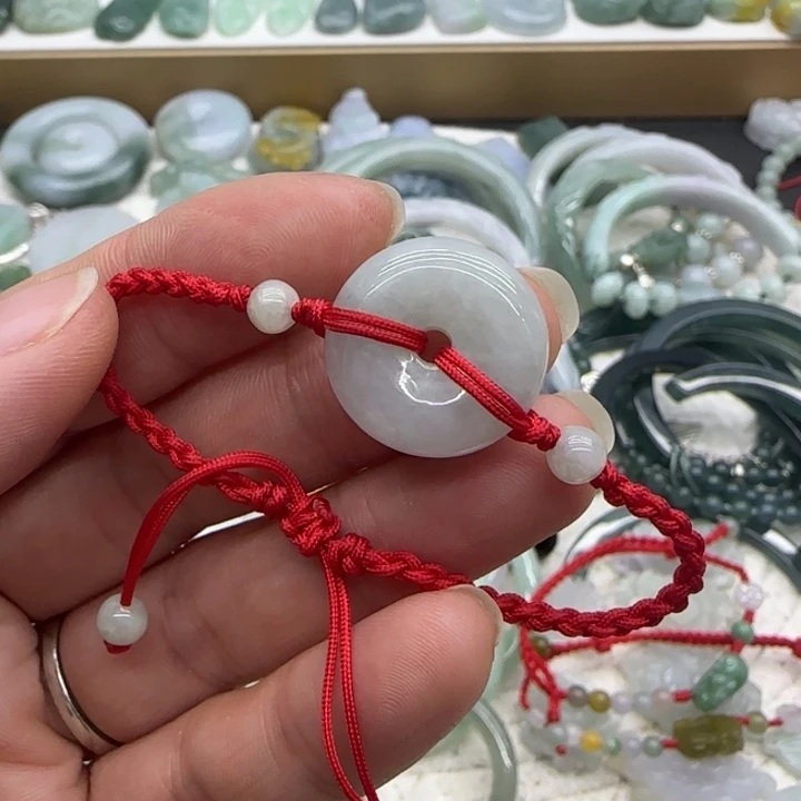 翡翠未镶嵌手链福利