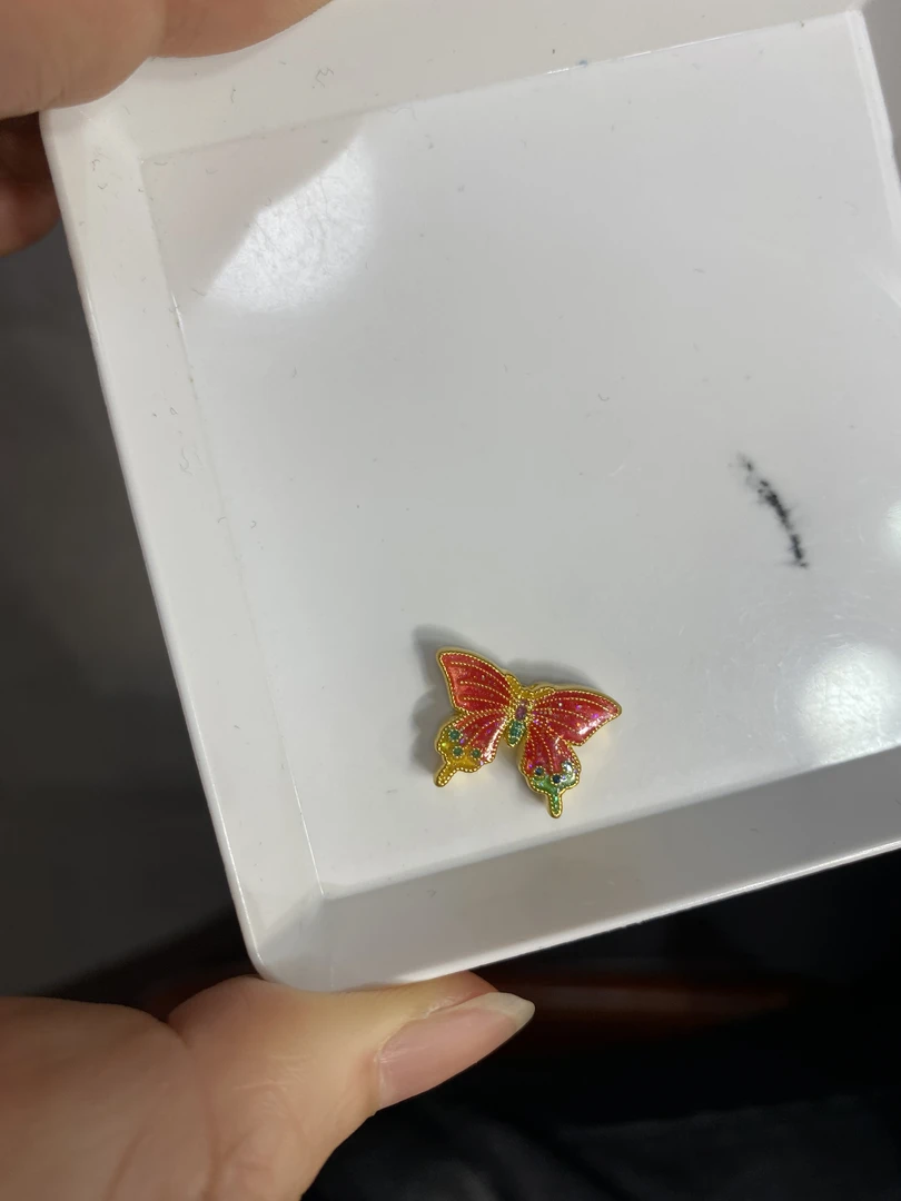 足金999烧蓝转运珠