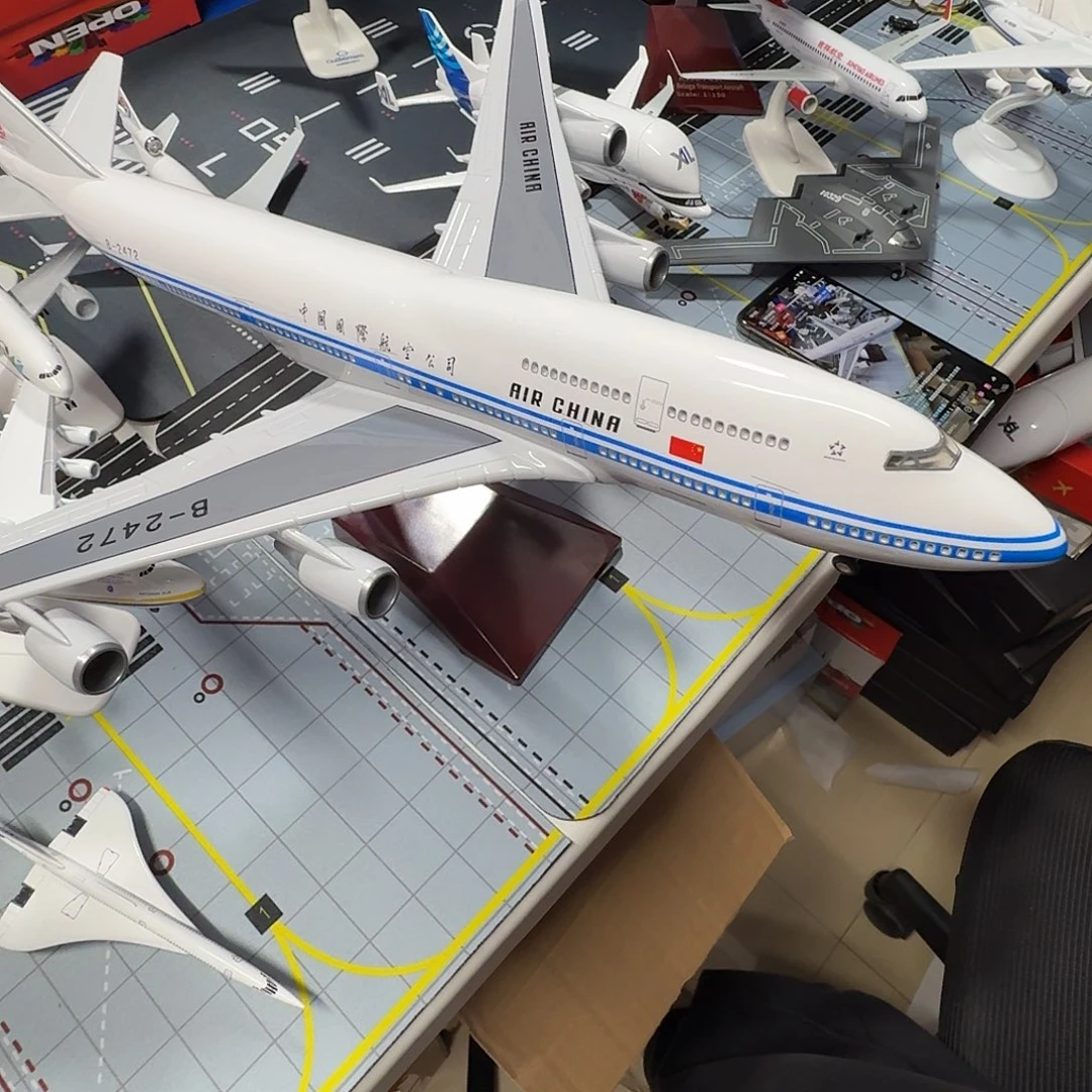 飞机模型国航747不带灯