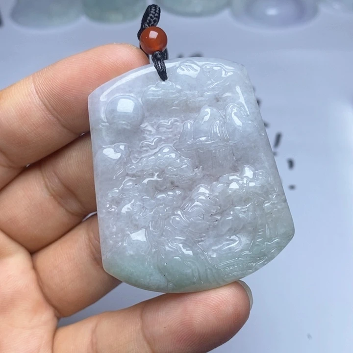 颈饰未镶嵌翡翠翡翠