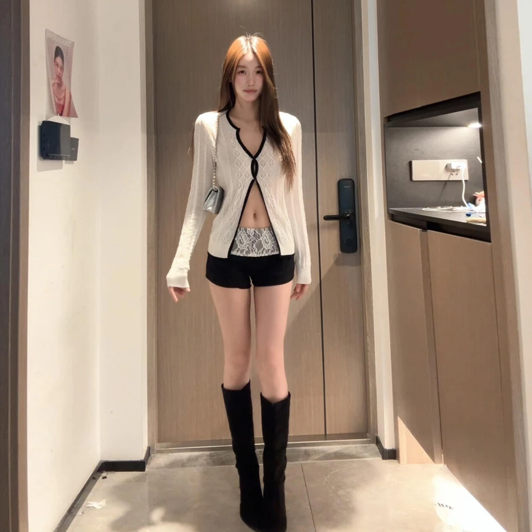 针织衫女装2025年早秋新款高级感韩系高级穿搭宽松慵懒松弛感毛衣