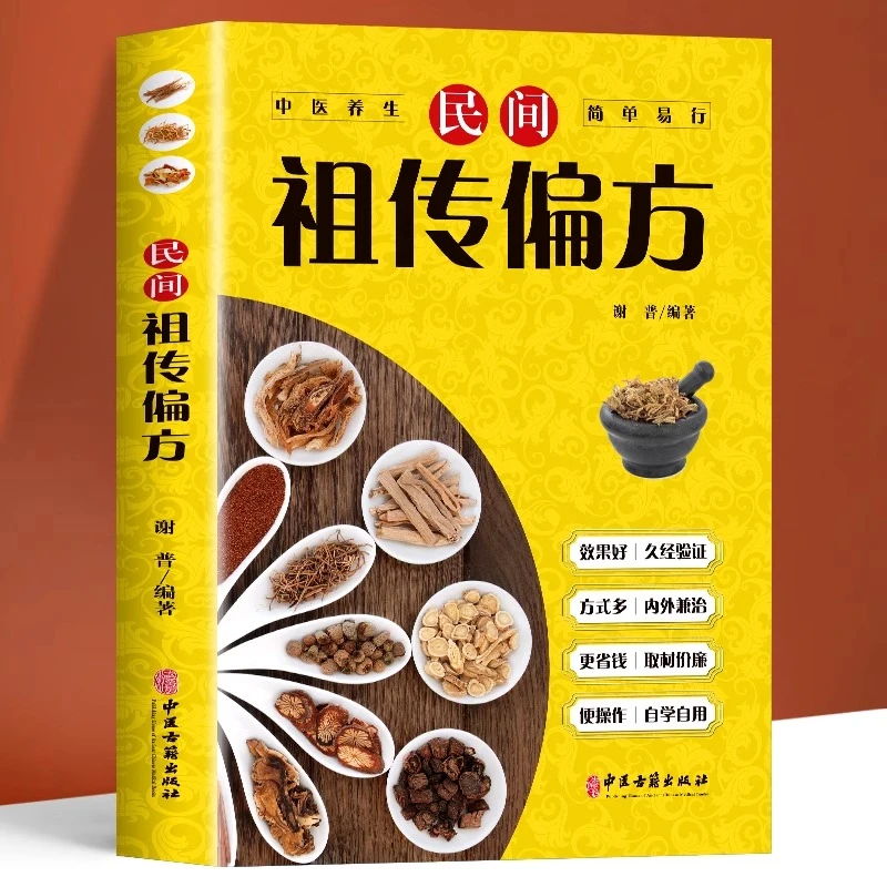民间祖传偏方 家庭常见病食疗药膳养生书 中医基础理论书