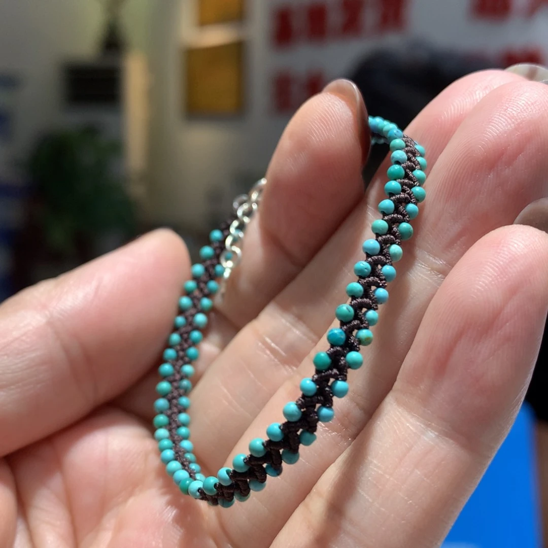 未镶嵌绿松石手链